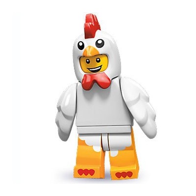 CHICKEN SUIT GUY - LEGO MINIFIGURES SERIES 9 (col09-7)  - 1