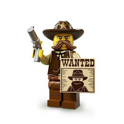 LEGO SERIE 13 MINIFIGURA 71008 - SHERIFF  - 1