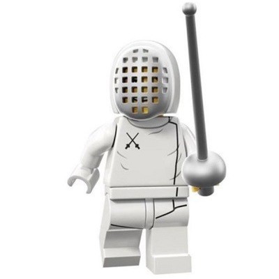 LEGO SERIE 13 MINIFIGURA 71008 - FENCER  - 1