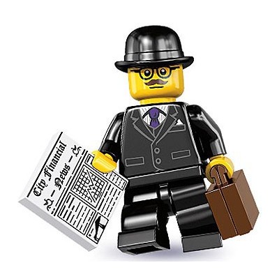 BUSINESSMAN - LEGO MINIFIGURES SERIES 8 (col08-8)  - 1