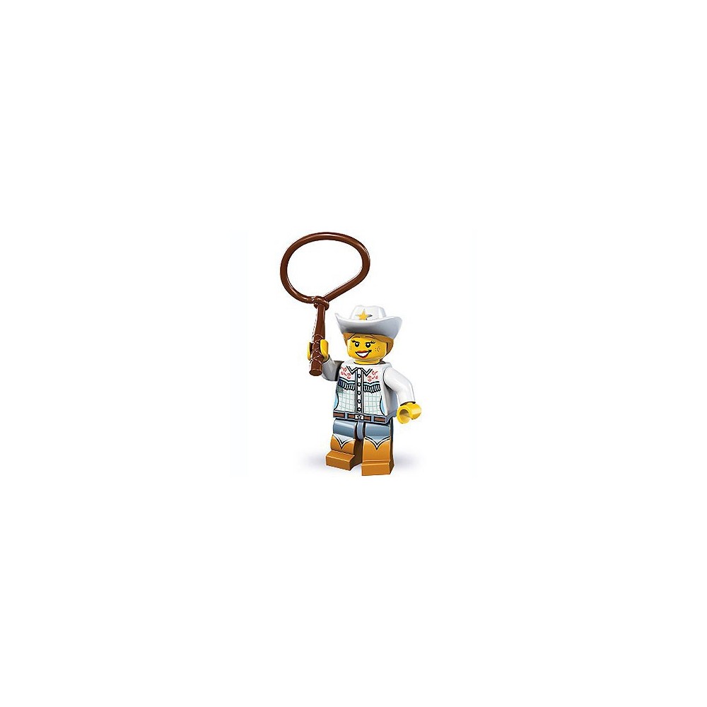 COWGIRL - LEGO MINIFIGURES SERIES 8 (col08-4)  - 1