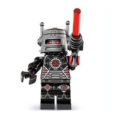 EVIL ROBOT - LEGO MINIFIGURES SERIES 8 (col08-1)  - 1
