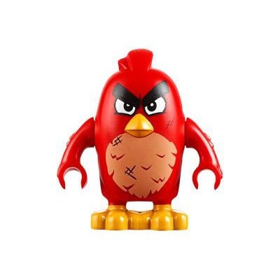 RED - LEGO MINIFIGURA ANGRY BIRDS (ang016)  - 1