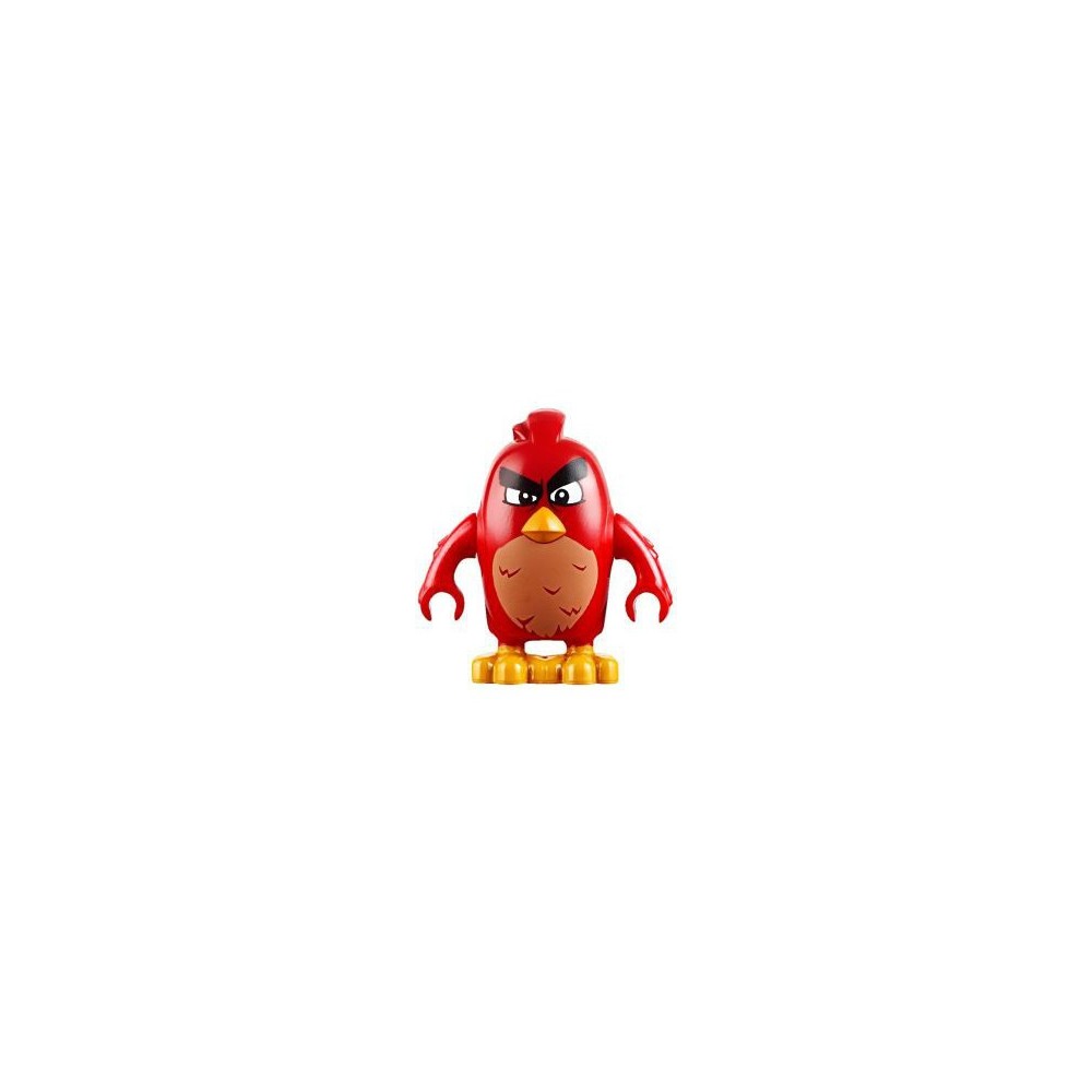 RED, ANNOYED - LEGO ANGRY BIRDS MINIFIGURE (ang005)  - 1