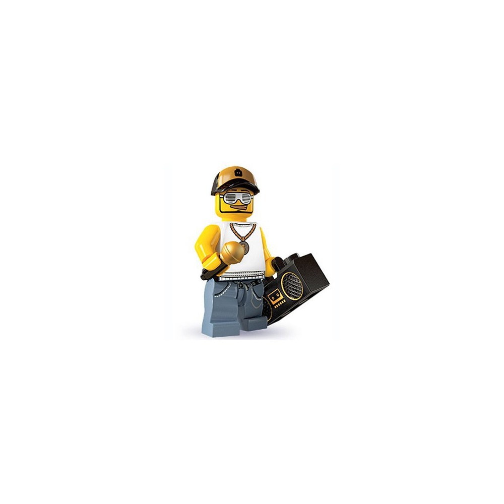 RAPERO - MINIFIGURA LEGO SERIE 3 (col03-15)  - 1